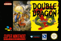 Double Dragon V The Shadow Falls PAL Super Nintendo PAL box art